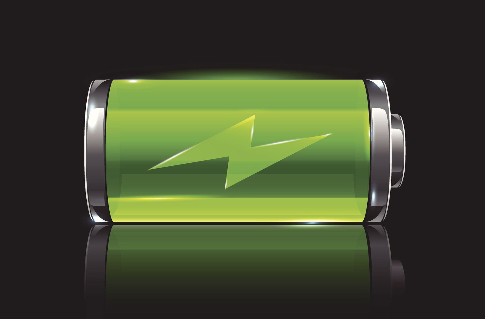 Illustration of a battery