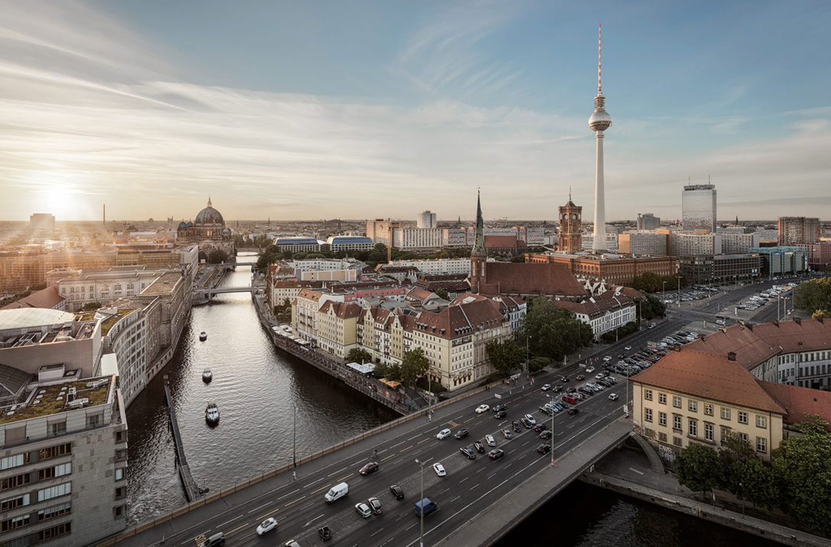 Aerial photo of Berlin