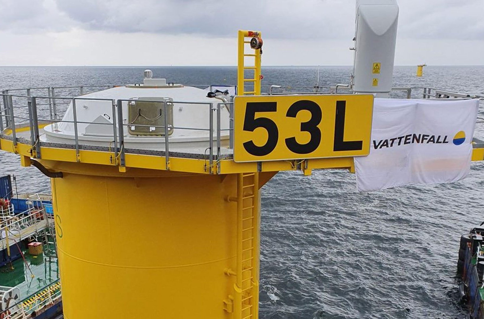On Friday, the 72nd and last foundation for Kriegers Flak Offshore Wind Farm was successfully placed in the Baltic Sea.
