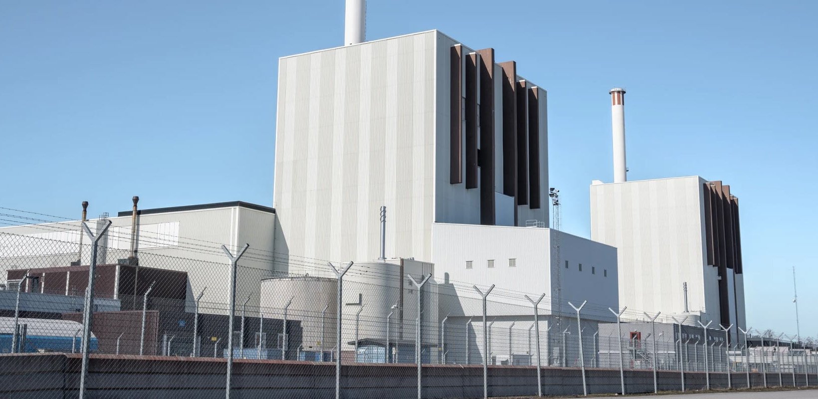 Two nuclear reactors in Forsmark. Two nuclear reactors in Forsmark.