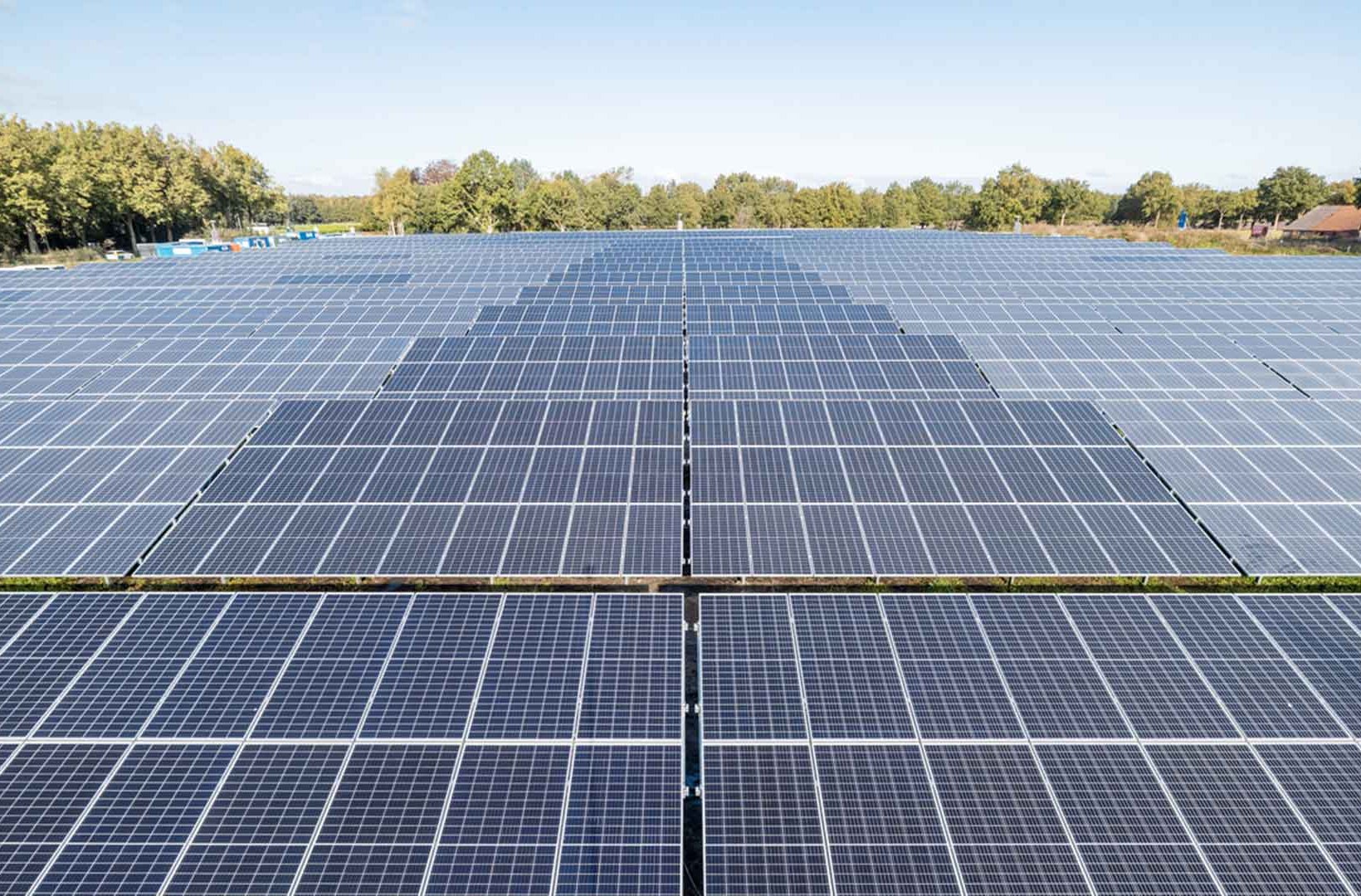 Solar farm Gasselternijveen, in the Netherlands. Photo: Jorrit Lousberg