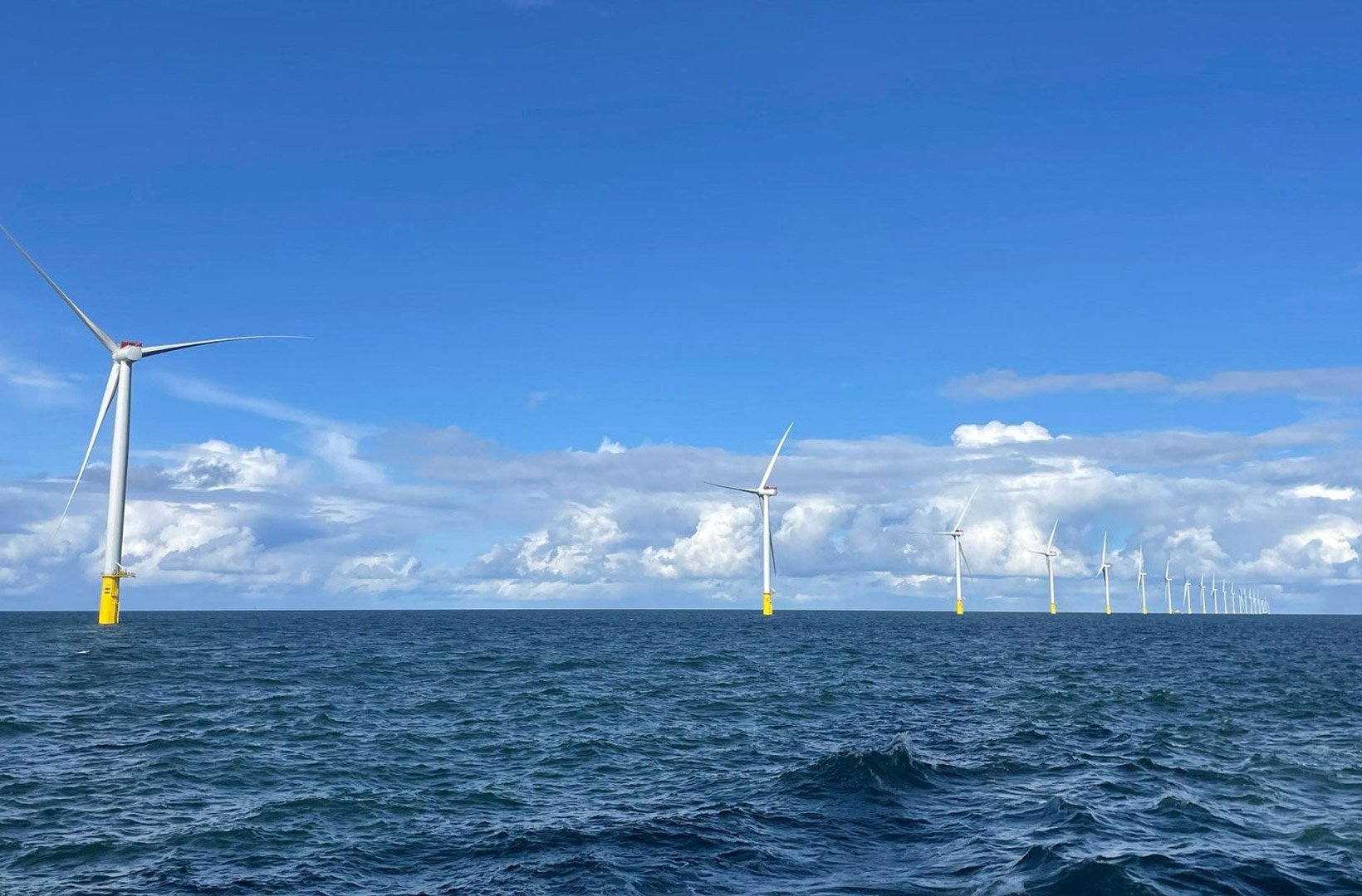 Vattenfall's offshore wind farm Vesterhav Syd