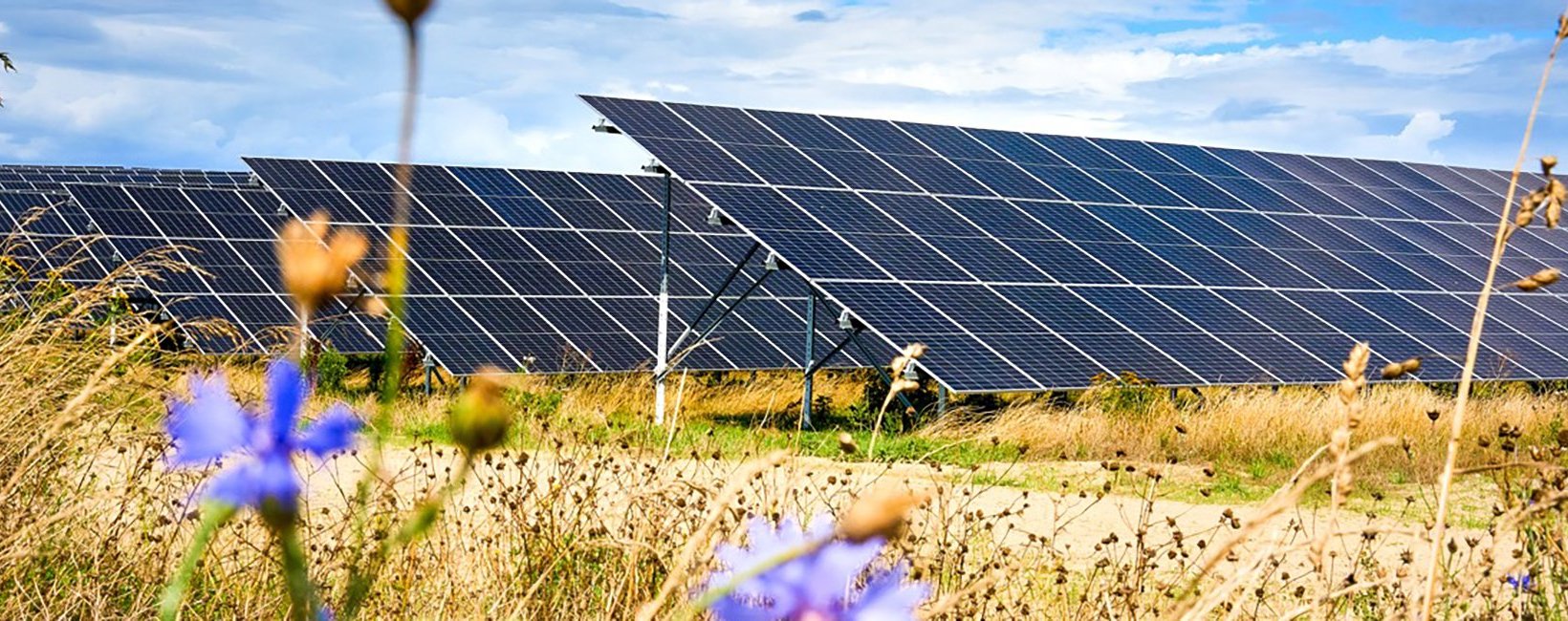 Solar panels in Tützpatz.