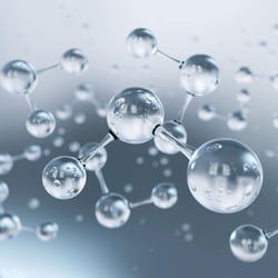 Model of water molecules