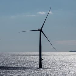 Wind turbine in offshore wind farm DanTysk