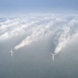 An offshore wind farm
