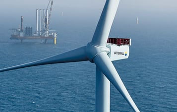 Offshore wind turbine. Offshore wind turbine.