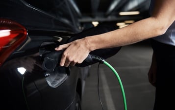 Charging of an electric car