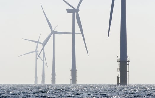 An offshore wind farm