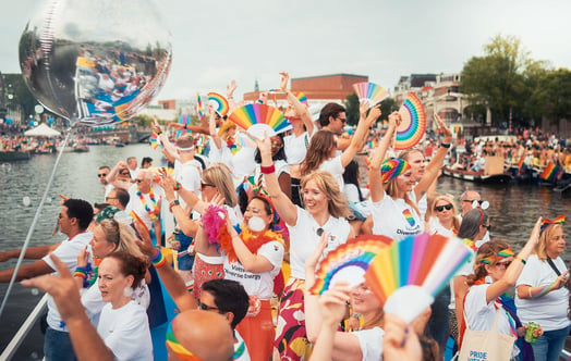 Vattenfall Pride Boat at Amsterdam Pride 2024