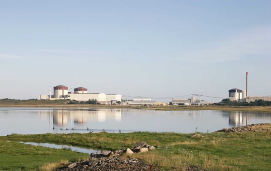 The nuclear power plant Ringhals in Sweden