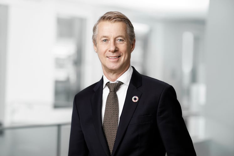 Mats Granryd, chairman of the board.