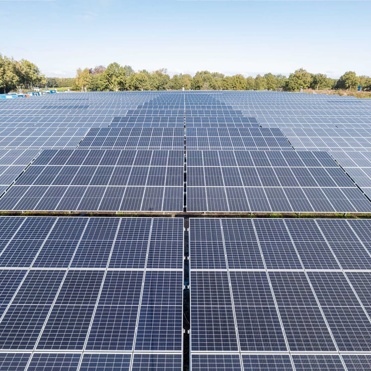 Solar farm Gasselternijveen. Photo: Vattenfall/Jorrit Lousberg