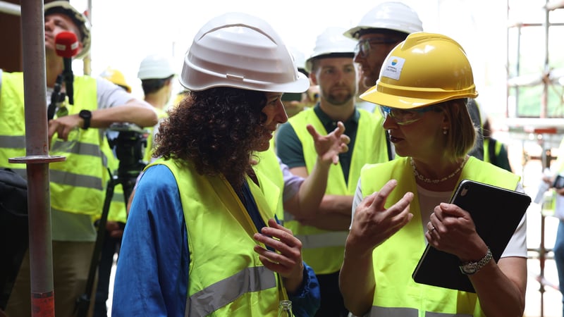 Tanja Wielgoß in conversation with Berlin’s environment senator Bettina Jarasch