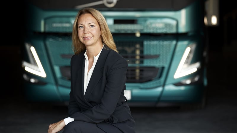 Jessica Sandström, Senior Vice President for North Central at Volvo. Photo: Volvo