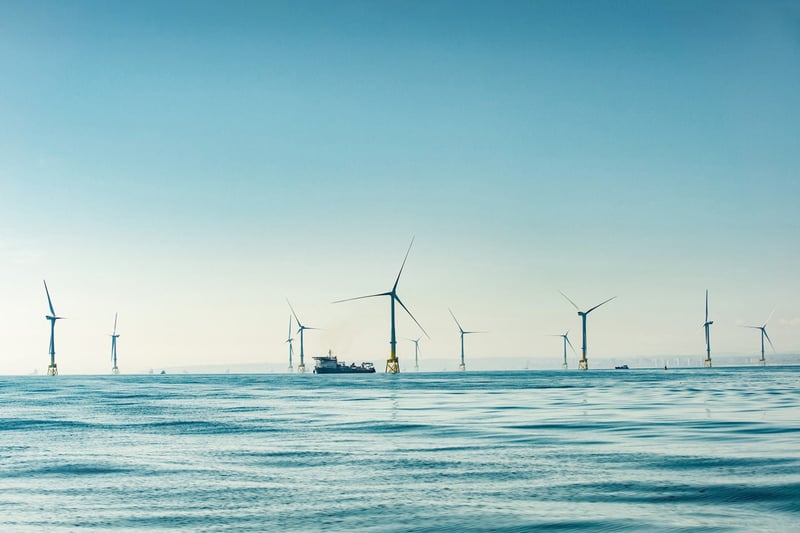 Offshore wind turbines in Scotland