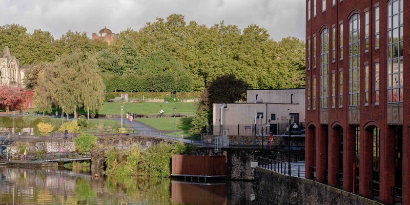 Heat pump in Bristol harbour. Photo: Jon Craig Heat pump in Bristol harbour. Photo: Jon Craig