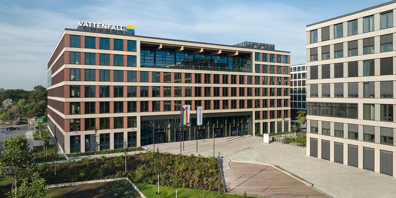 Vattenfall's office in Südkreuz, Berlin Vattenfall's office in Südkreuz, Berlin