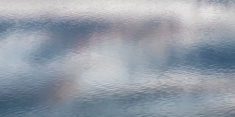 Reflections on a water surface Reflections on a water surface