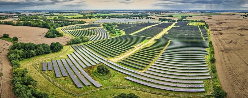 View of the Tützpatz 1 and Tützpatz 3 sub-areas - aerial photograph