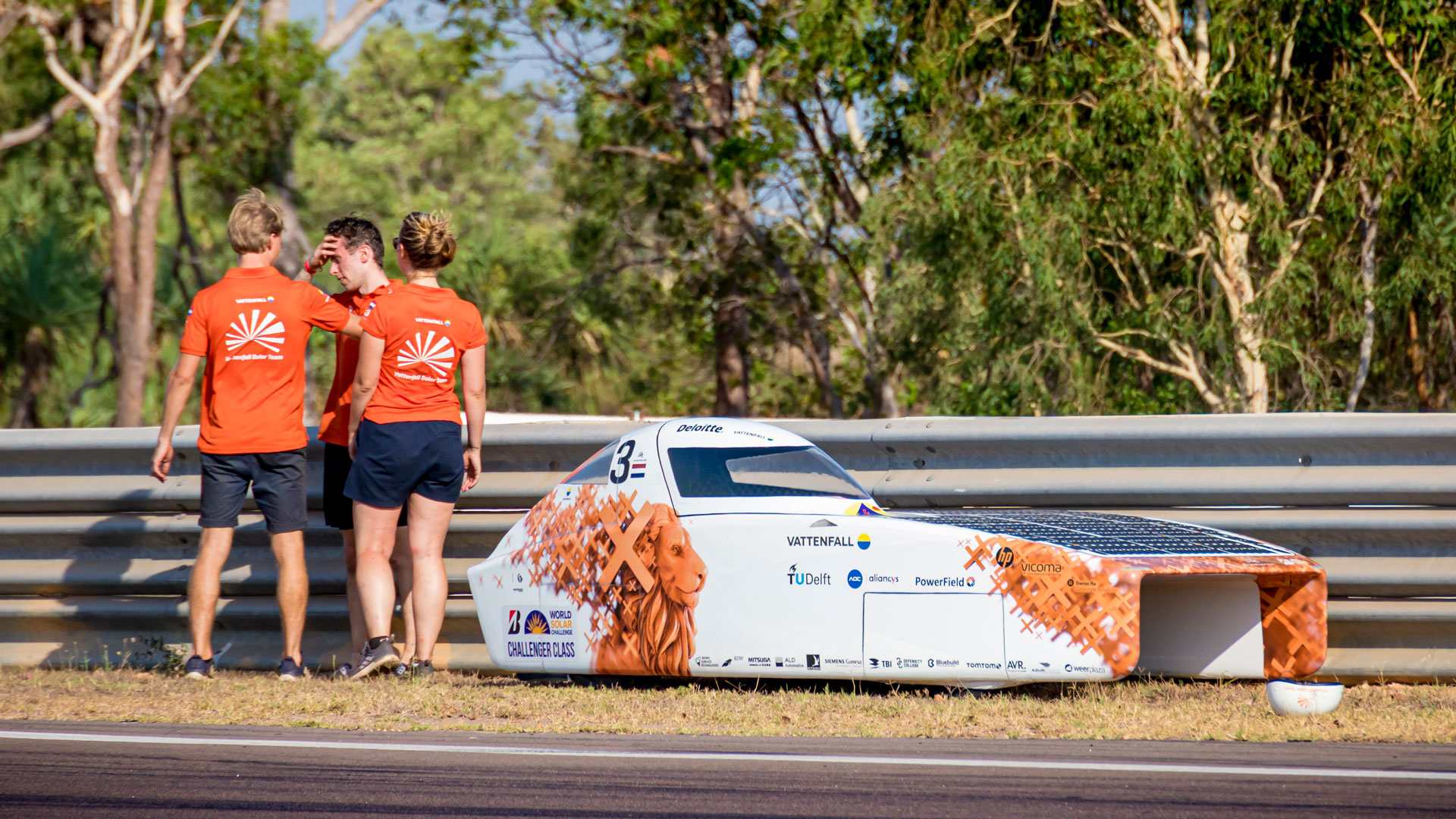 NunaX damaged during test drive