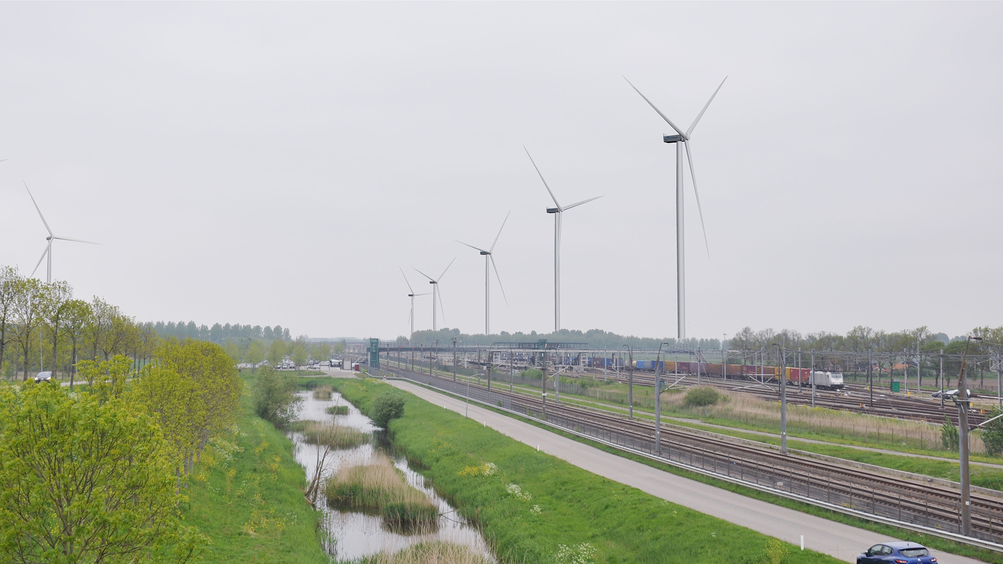 Wind farm Klaverspoor - how it will look when completed