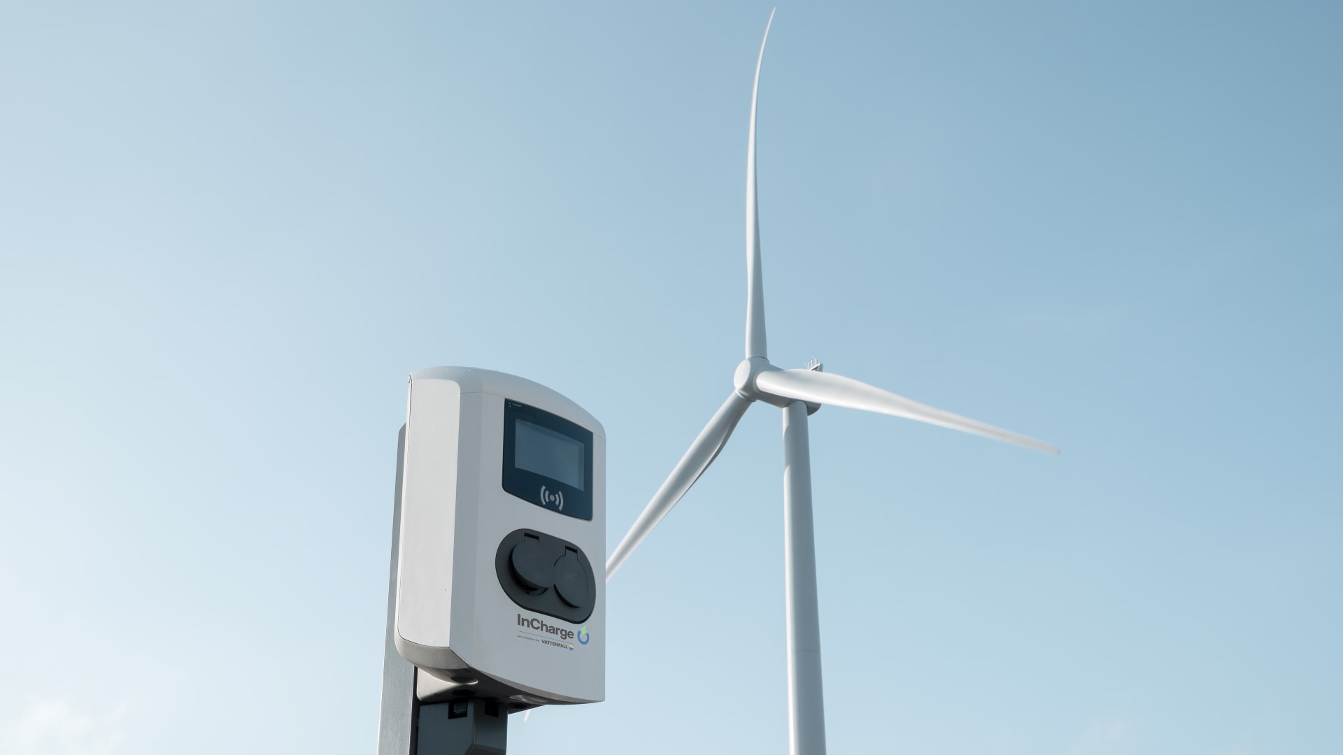 InCharge electric vehicle charging station at Pen y Cymoedd Wind Farm