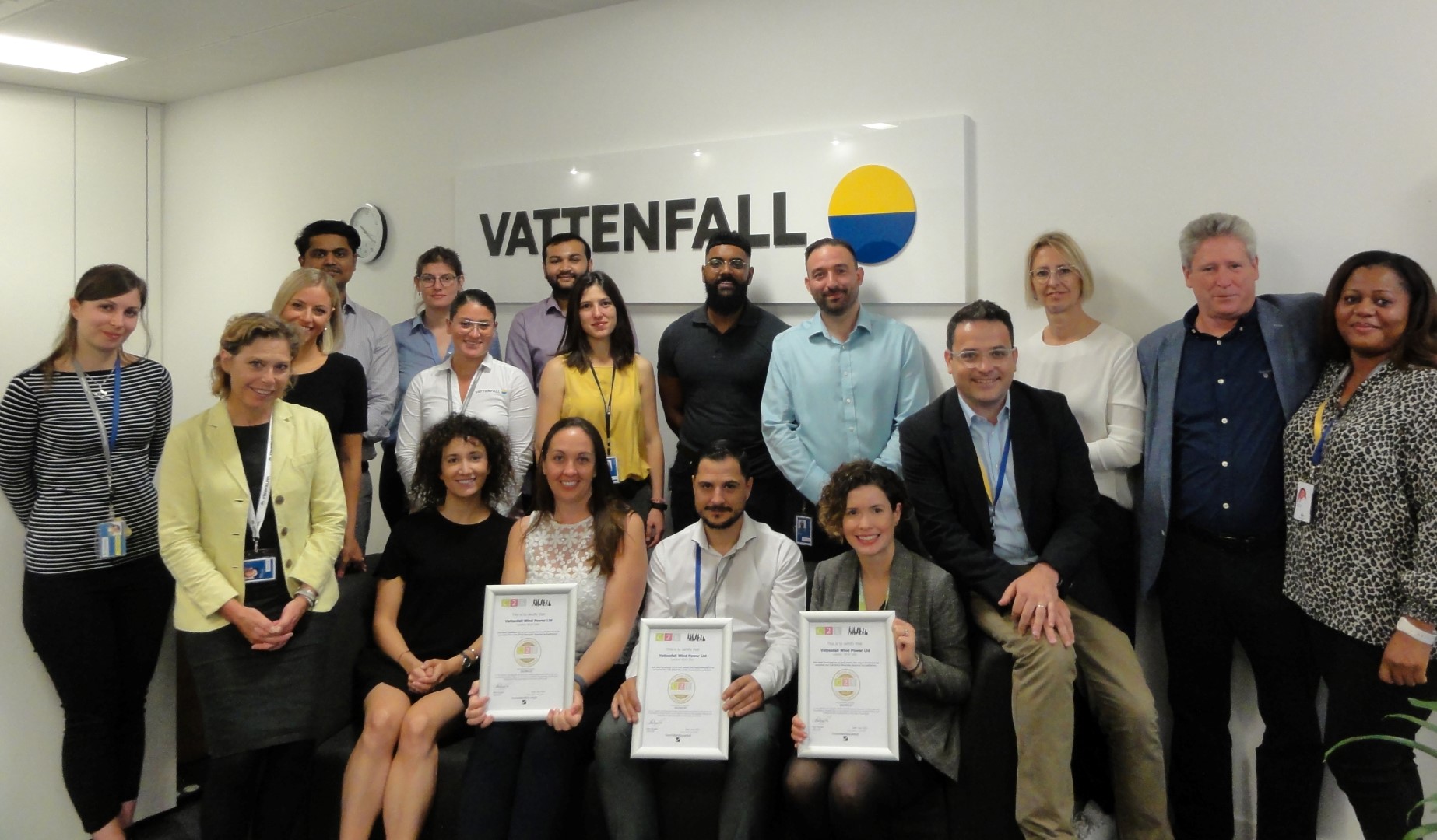 Vattenfall Achieves Gold Standard For Commitment To Diversity And Inclusion  - Vattenfall