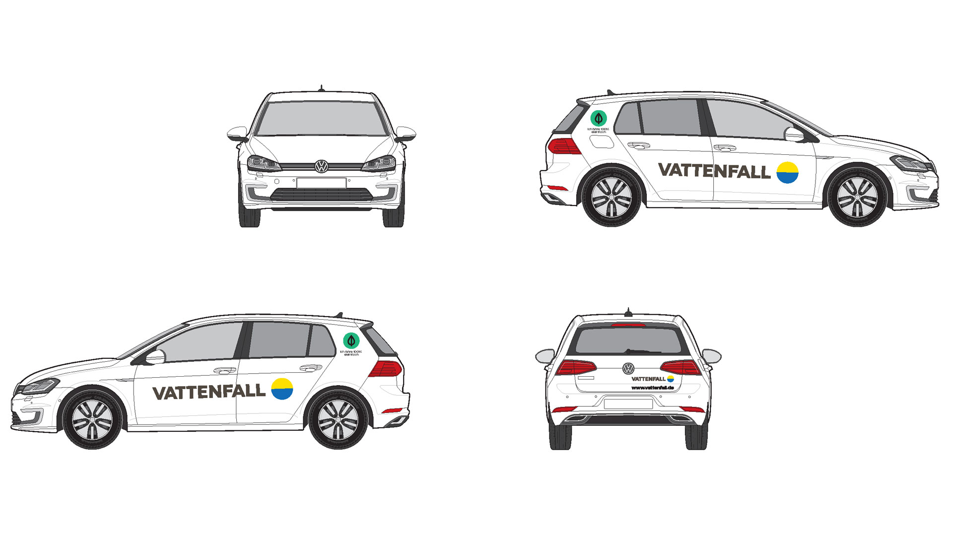 Vattenfall Vehicle Livery