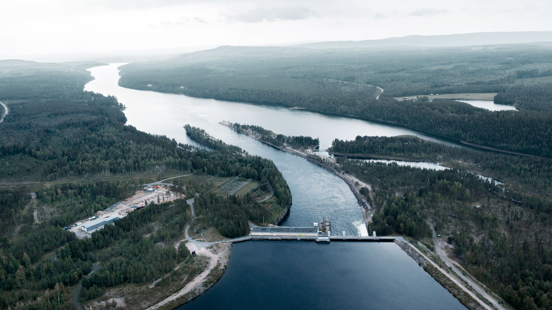 Laxede hydro power plant, Vattenfall 