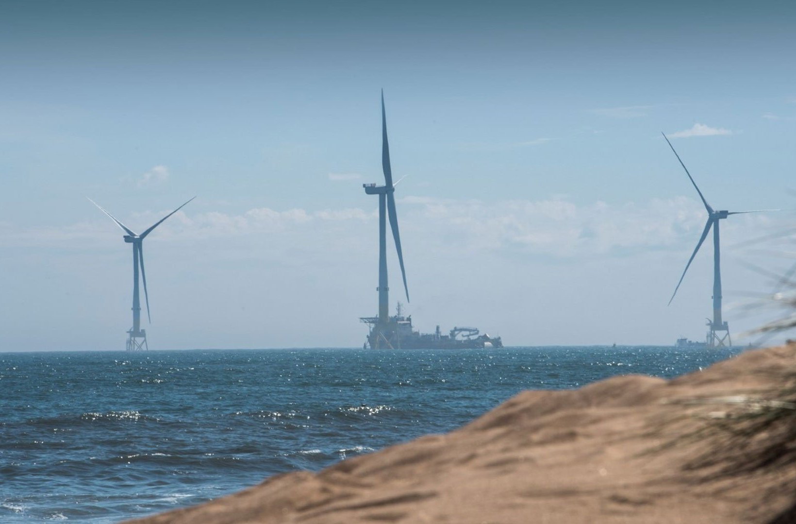 Vattenfalls havsbaserade vindkraftspark i Aberdeen Bay