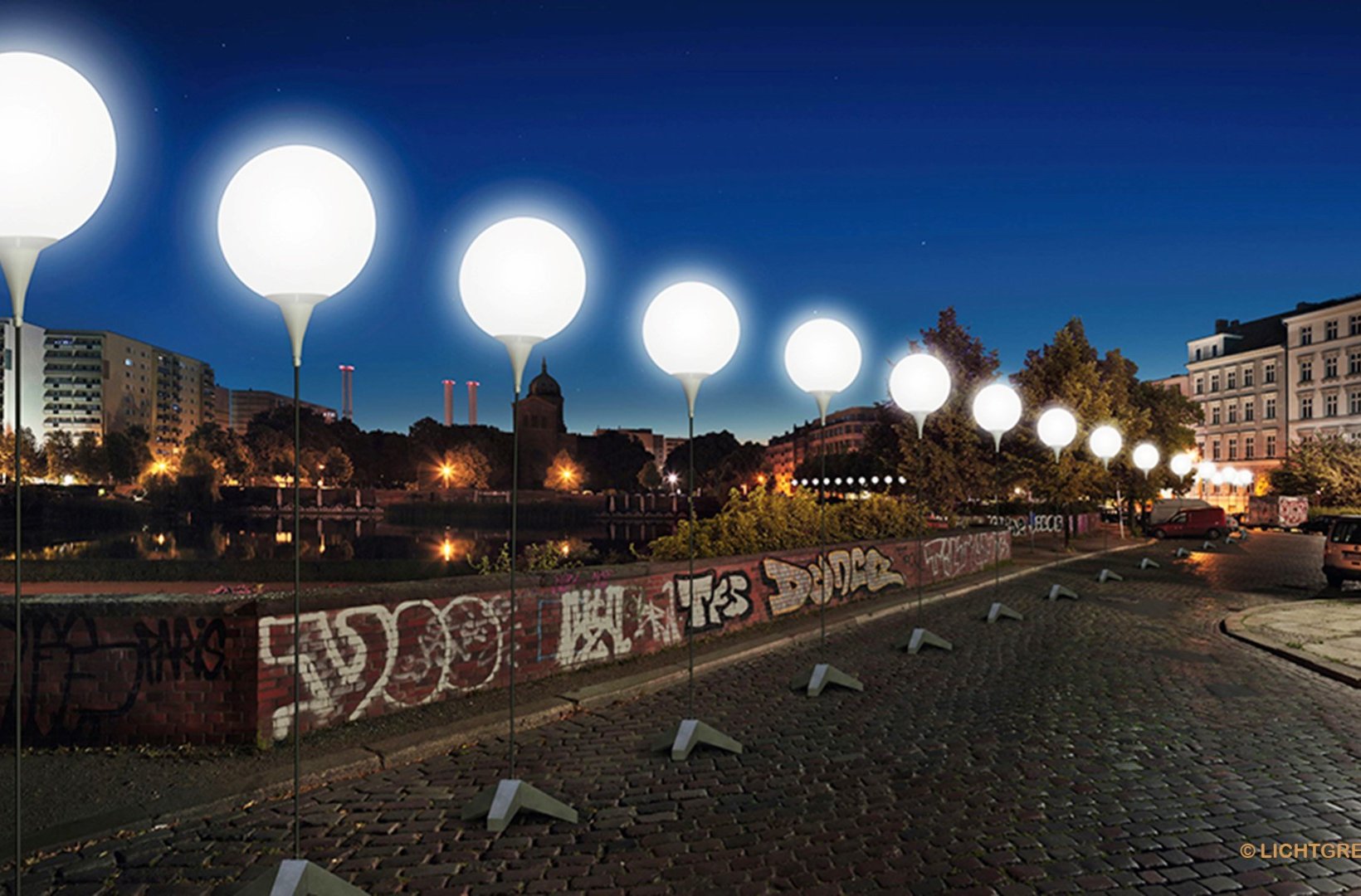 Lichtinstallation