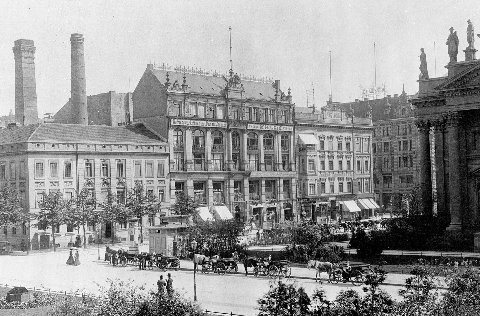 Erste KW inD_am Gendarmenmarkt Bln1885