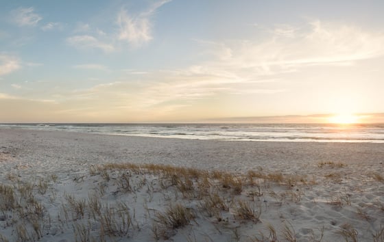 Sonnenuntergang am Strand