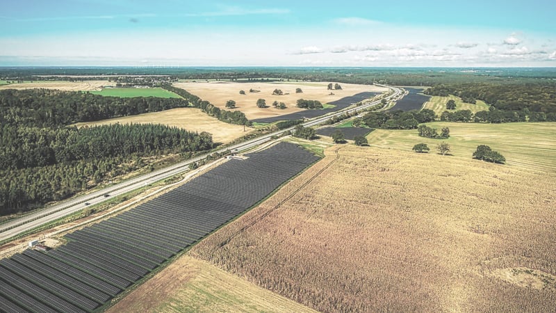 Freiflächen-Photovoltaikanlage Kogel Leizen in Mecklenburg-Vorpommern