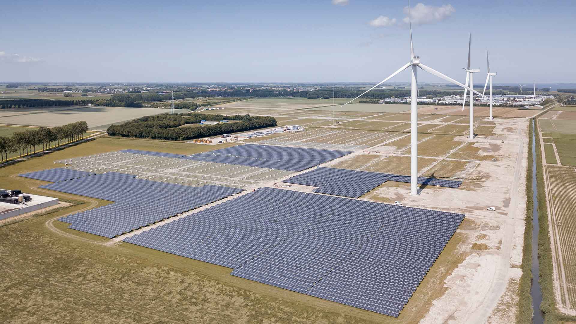 Energy-Park Haringvliet, Niederlande