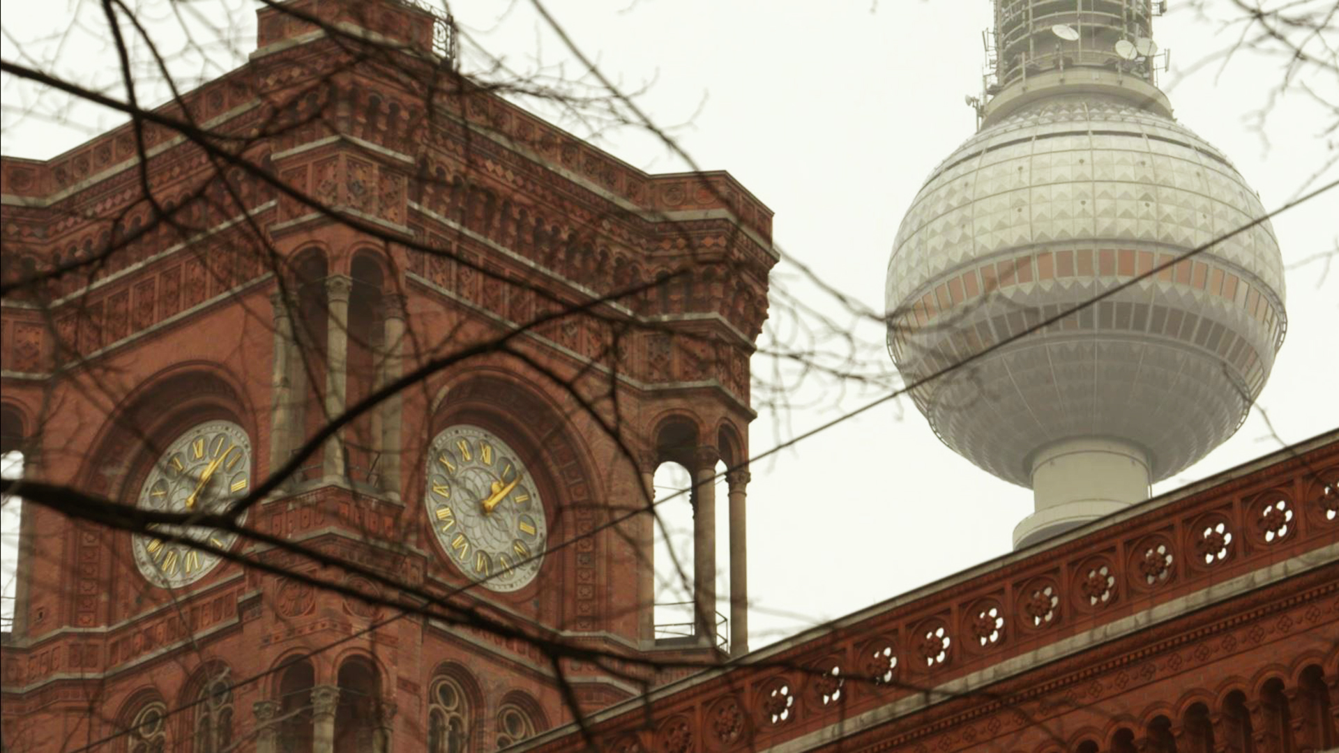 Rathaus_Fernsehturm Berlin