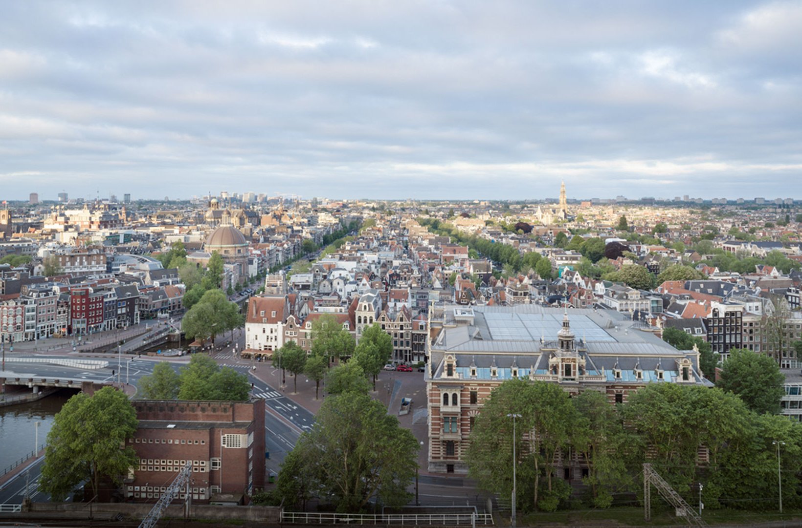Panoramabillede af Amsterdam