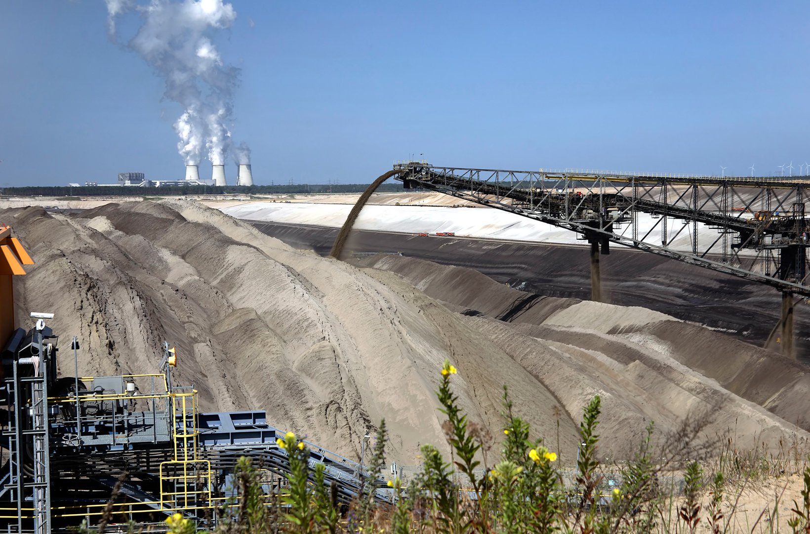 Den åbne mine i Jänschwalde