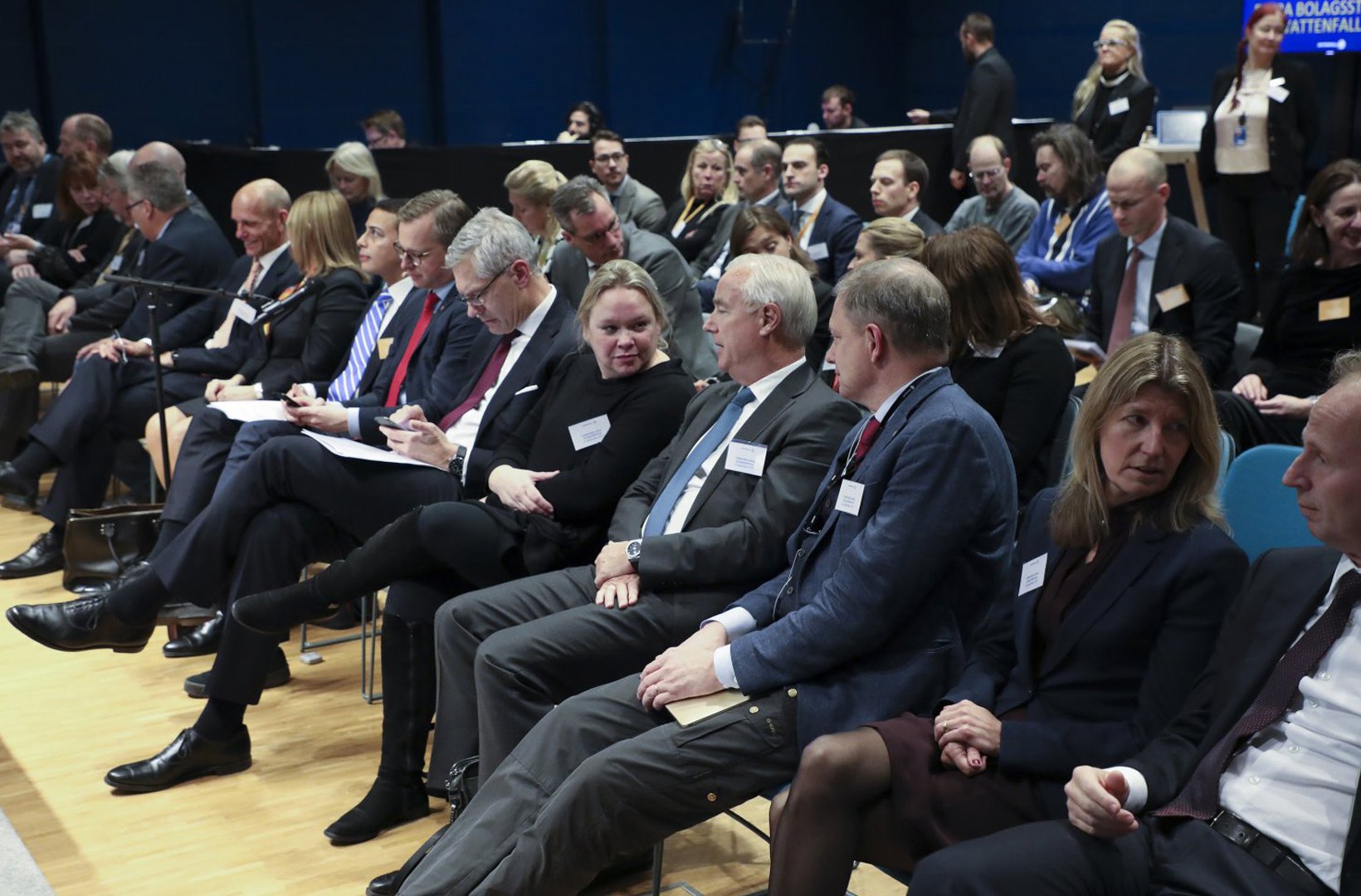 Generalforsamling på Vattenfalls hovedkontor