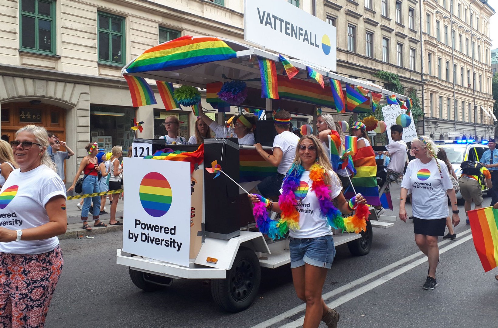 Pride-parade i Stockholm