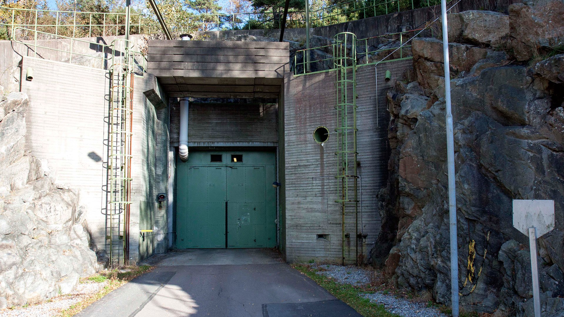 Indgang til anlægget i Stenungsund