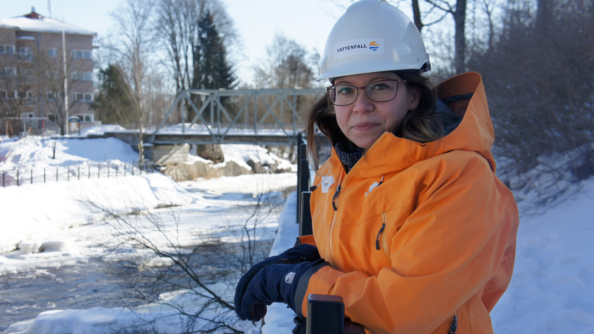 Marja Rankila, Environmental Coordinator for vandkraft hos Vattenfall i Finland. Foto: Aino Tanhua