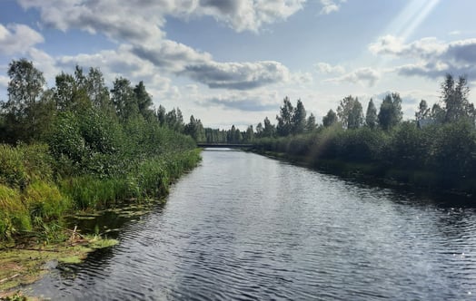 Venetpalon voimalaitoksen ympäristö