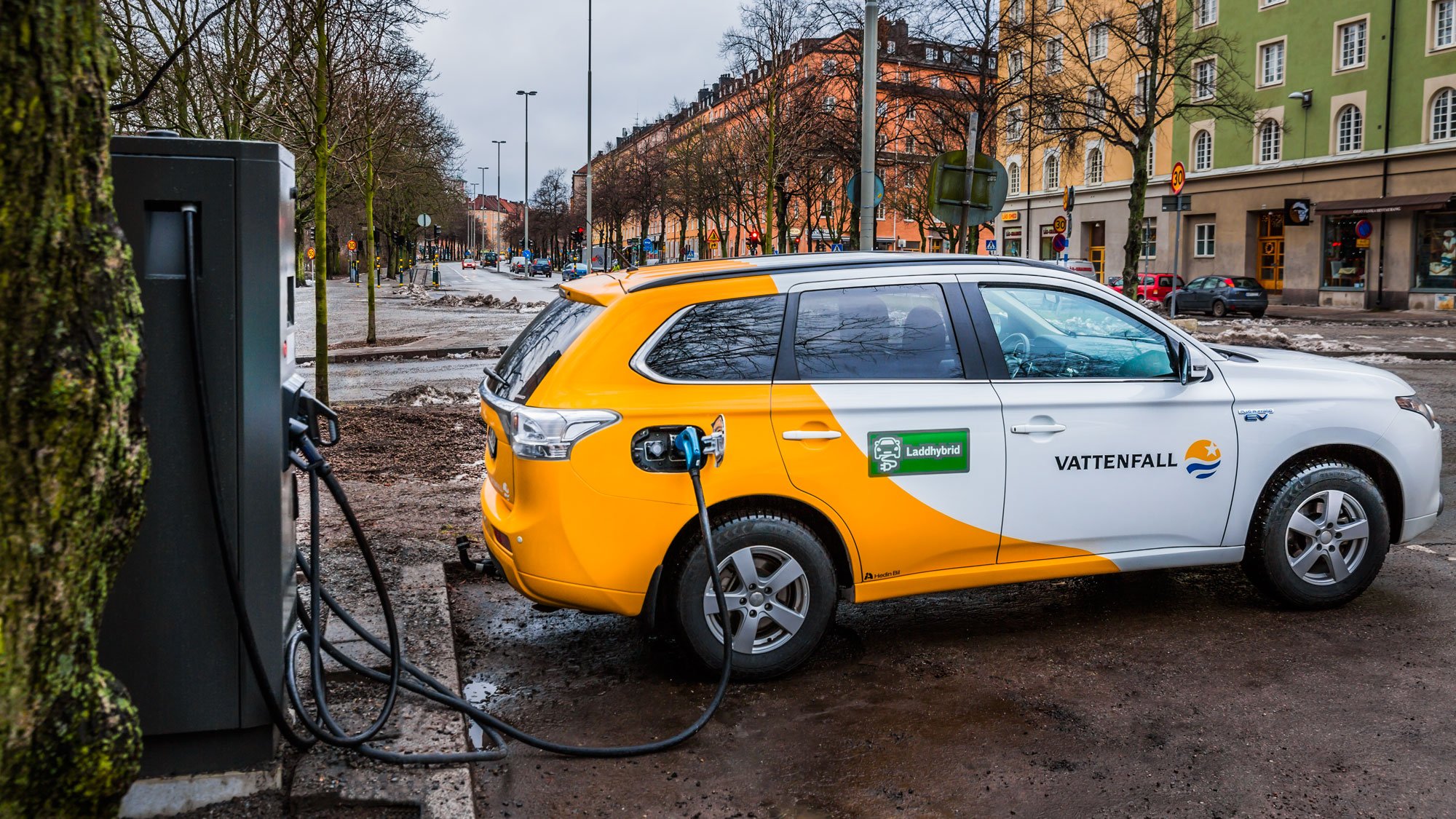 Sähköauto. Valokuvaaja: Lennart Ström