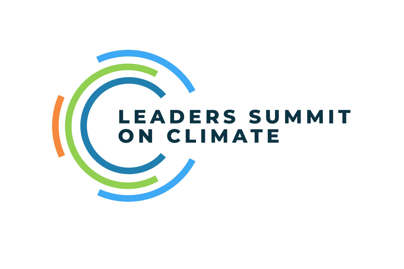 Leaders Summit on Climate logotype