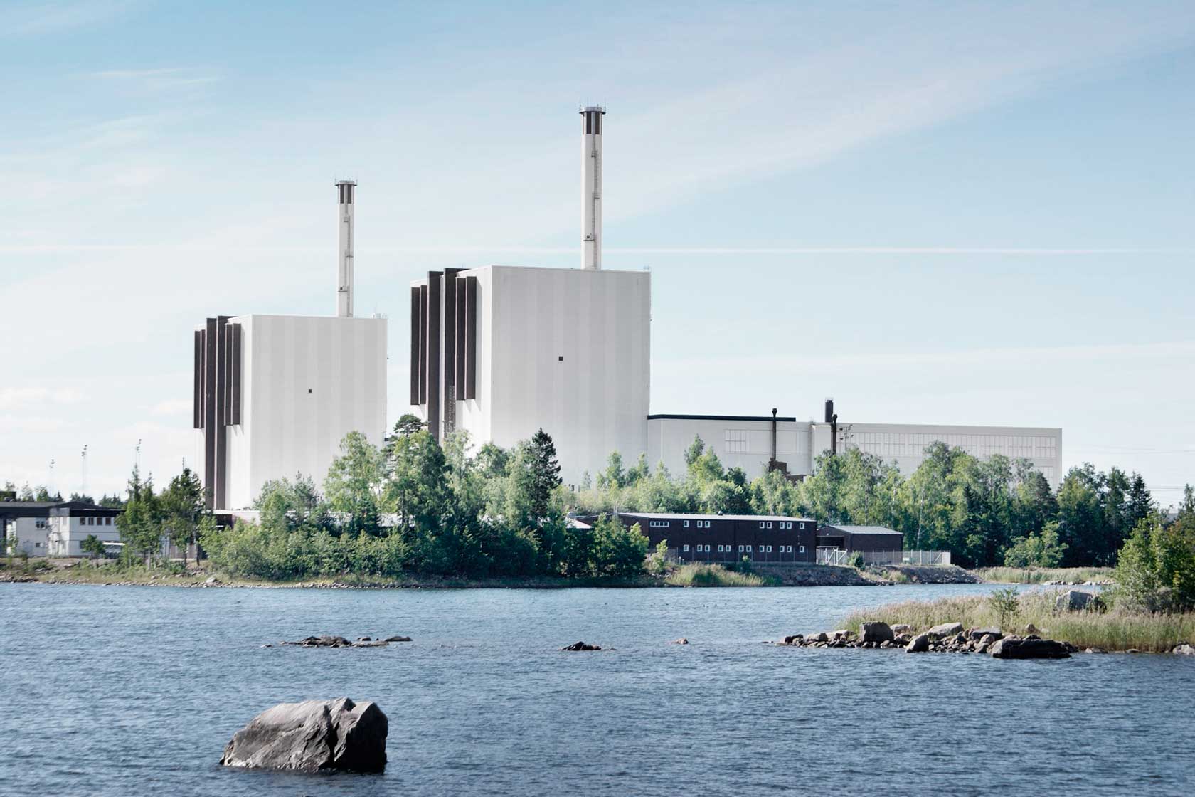 Exterior view of Forsmark power station