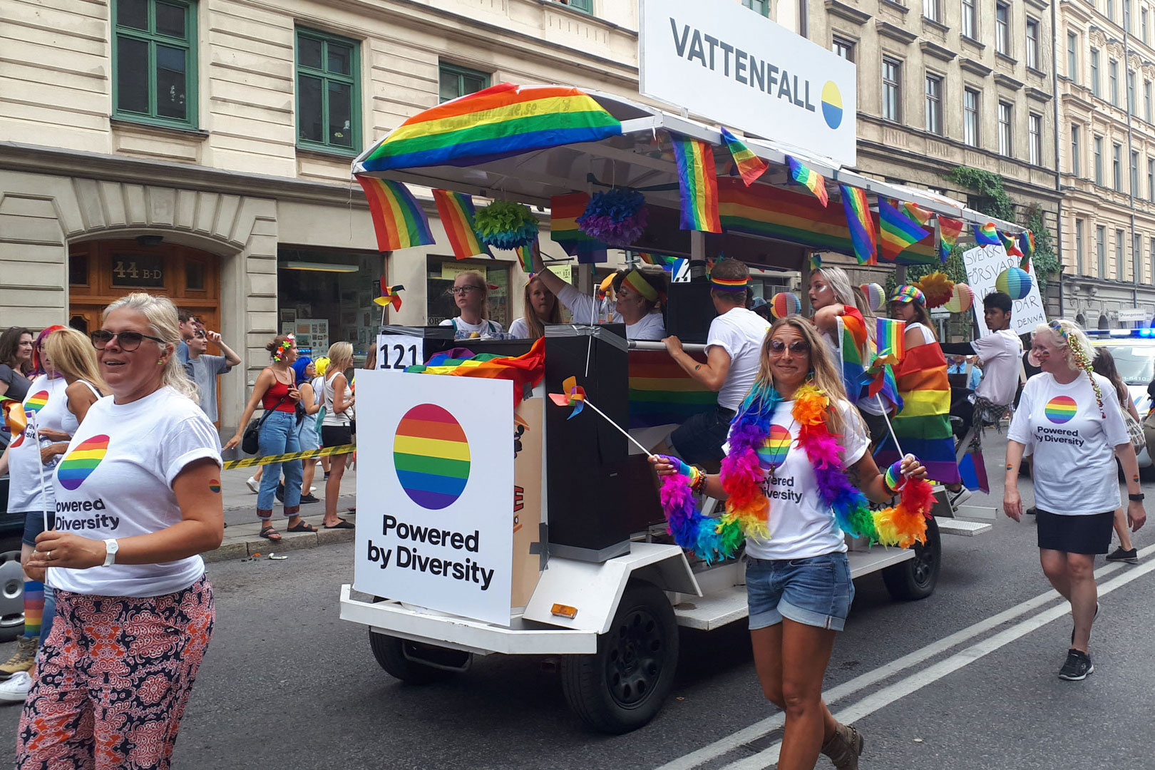 Pride-Parade in Stockholm