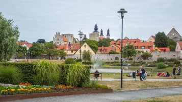 Almedalen i Visby