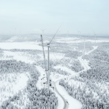 Tuulipuisto Blakliden ja Fäbodberget Ruotsissa